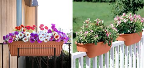 lowes planter metal brackets for balcony railings|How to Overly Secure Planter Baskets to Balcony Railings.